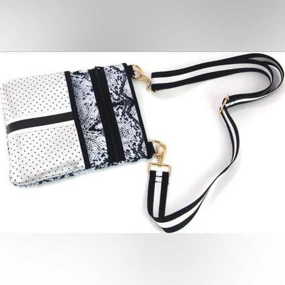 NWT Neoprene Crossbody - Shoulder Bag - Picture 2 of 2